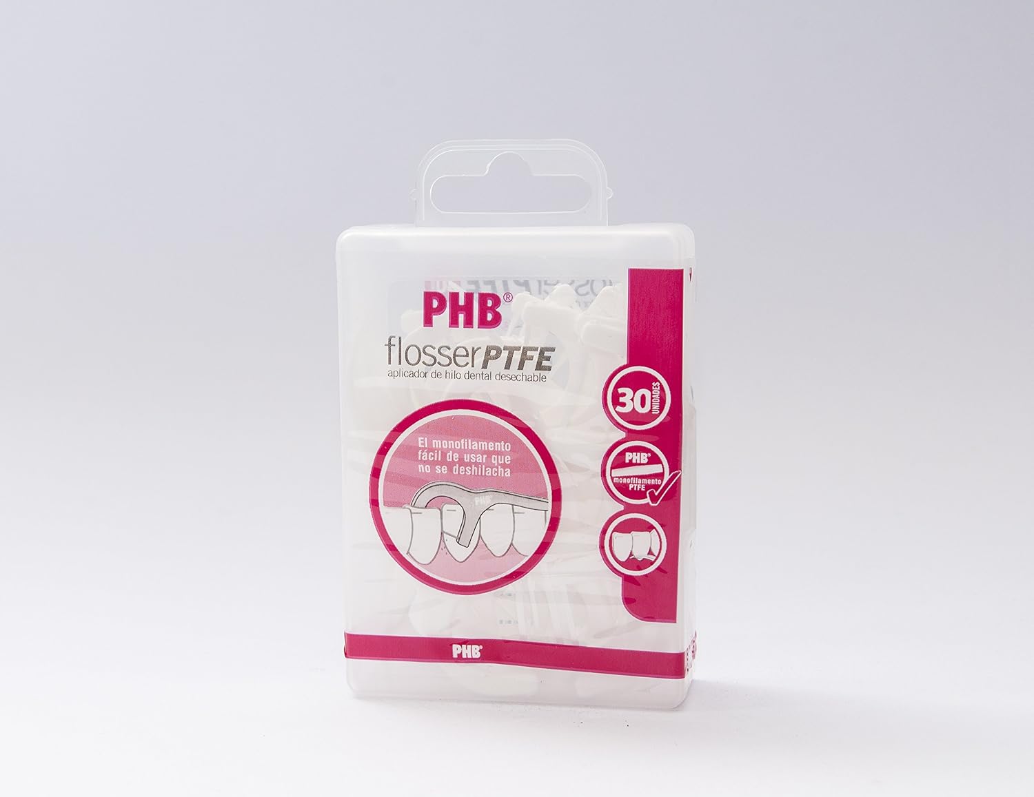 Phb Flosser Dental Thread Applicator Adult - 30 Count, No Colour, 30 count (Pack of 1)