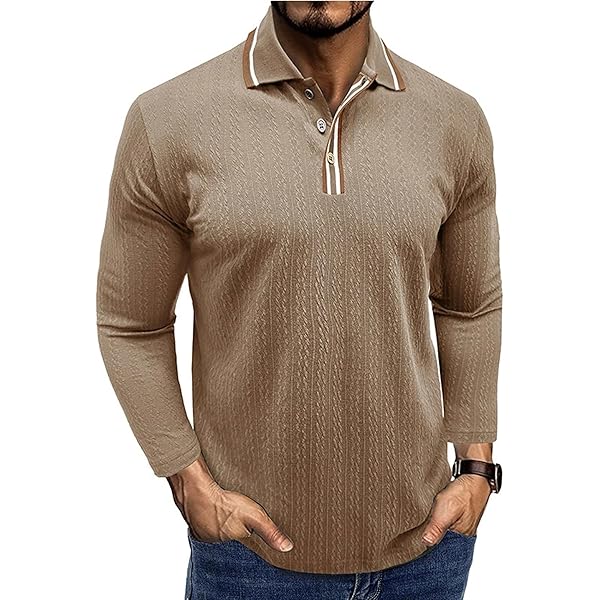 トップス OVY Two Layers Long Sleeve Polo Two Layers Long Sleeve Polo | OVY