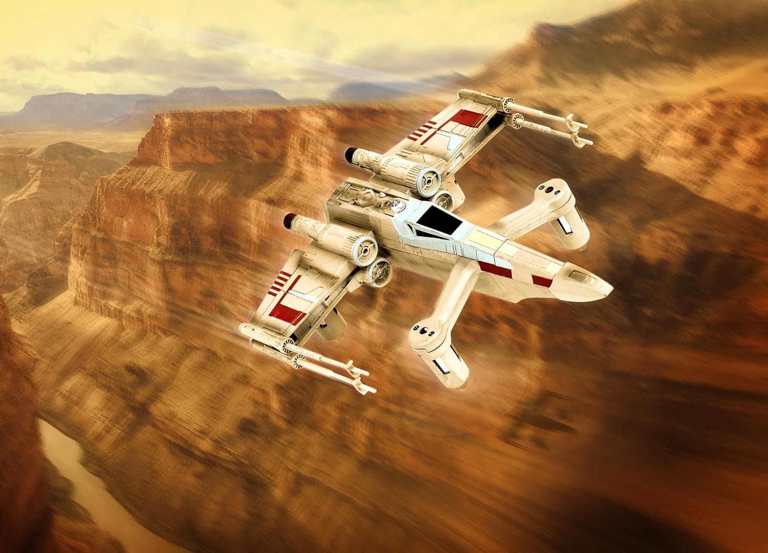 x wing drone