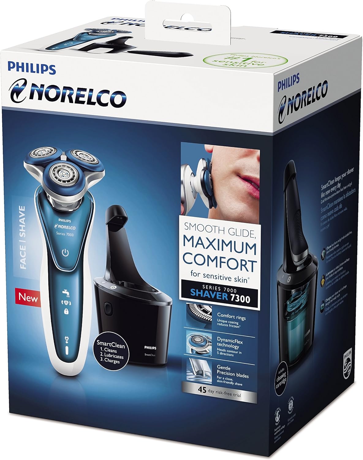 Philips SHAVER Series 7000 S7370 - Afeitadora (Batería, Ión de ...