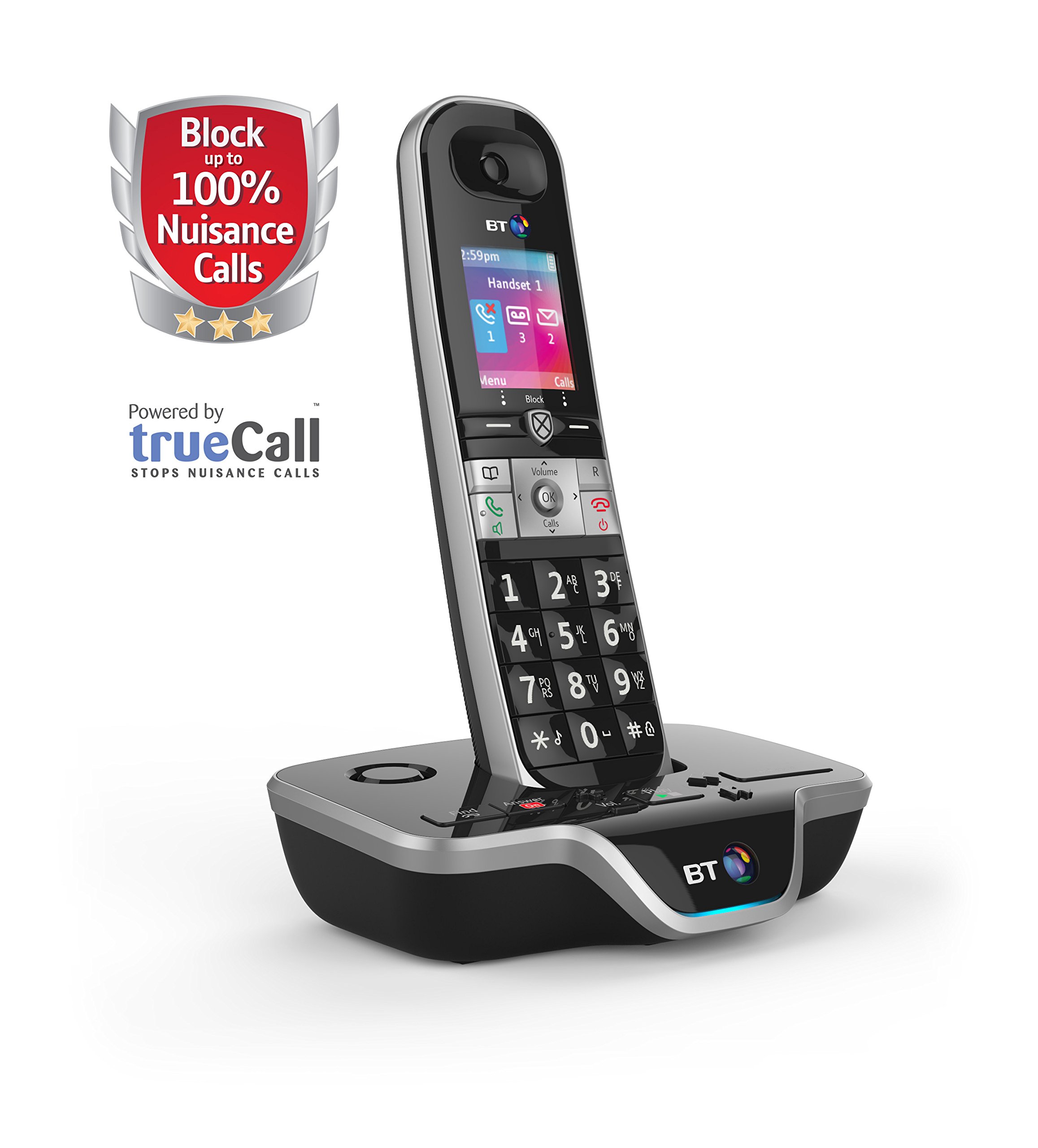 BT8600 Advanced Call Blocker Cordless Home Phone with Answer Machine