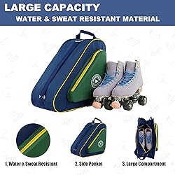 HEXIFUL Skate Bag to Carry Ice Skates, Inline