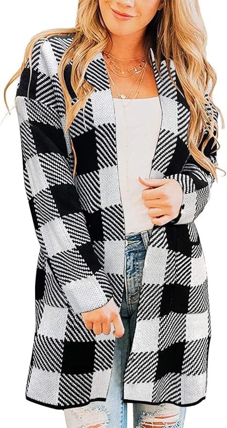 rainbow color block cardigan