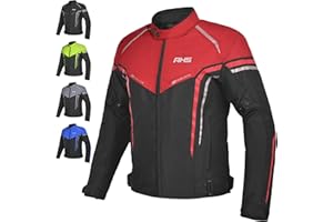 AHS SPORTS AHS Zenith X7 Motorbike Men’s Riding Jacket Motorcycle Jacket for Men Waterproof Jacket CE Armored Protection all season