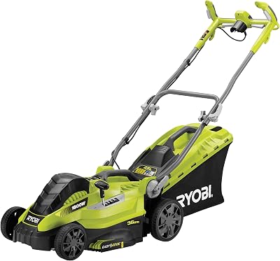 Ryobi RLM16E36H 1600W 36cm Lawn Mower Hyper Green