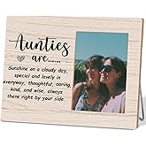 Hkclccf Gifts for Aunt,Aunt Gifts from Niece Nephew,Aunt Picture Frame 4x6