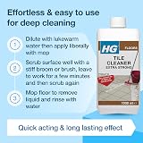 HG Heavy Duty Grout Tile Stone Floor Cleaner 1L Kitchen Bathroom view 5