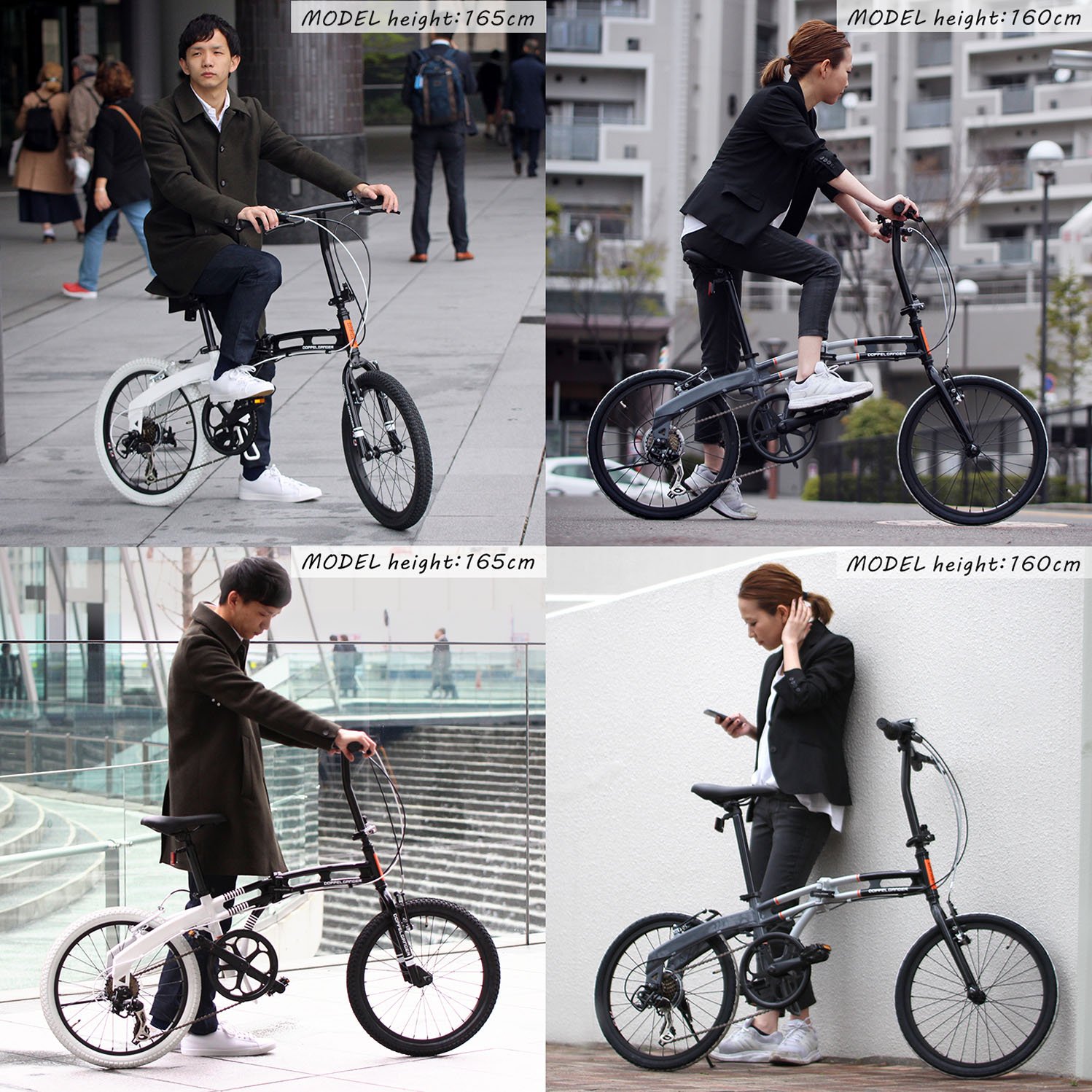 Doppelganger ドッペルギャンガー インチ ライトウェイトフォールディングバイク Bmxファットタイヤ Blackmaxシリーズ Dottwo 2 Bk B06zzsdvzz 折りたたみ自転車