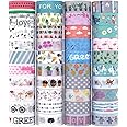 40 Rolls Washi Masking Tape Set, Decorative Adhesive Tape for Crafts,Beautify Bullet Journals,Planners