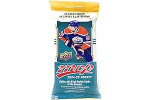 Upper Deck 2024-25 MVP Hockey Card Fat Pack (28 Cards)