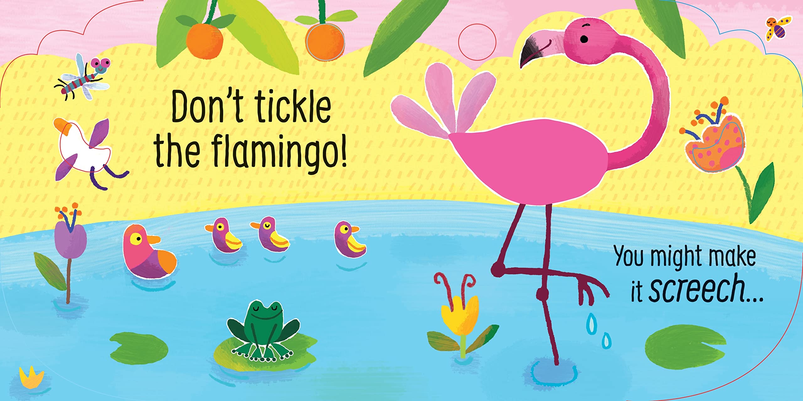 Don't Tickle the Crocodile!: Interactive Touch And Feel Sensory Book with Animal Sounds (DON'T TICKLE Touchy Feely Sound Books) Don't Tickle the Crocodile!: Interactive Touch And Feel Sensory Book with Animal Sounds (DON'T TICKLE Touchy Feely Sound Books) Board book