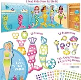 Imagimake DIY Magnetic Dress-Up Mermaid Set 30-Piece Kids Toy 3+ view 2