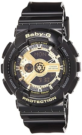 baby g ba 110 black