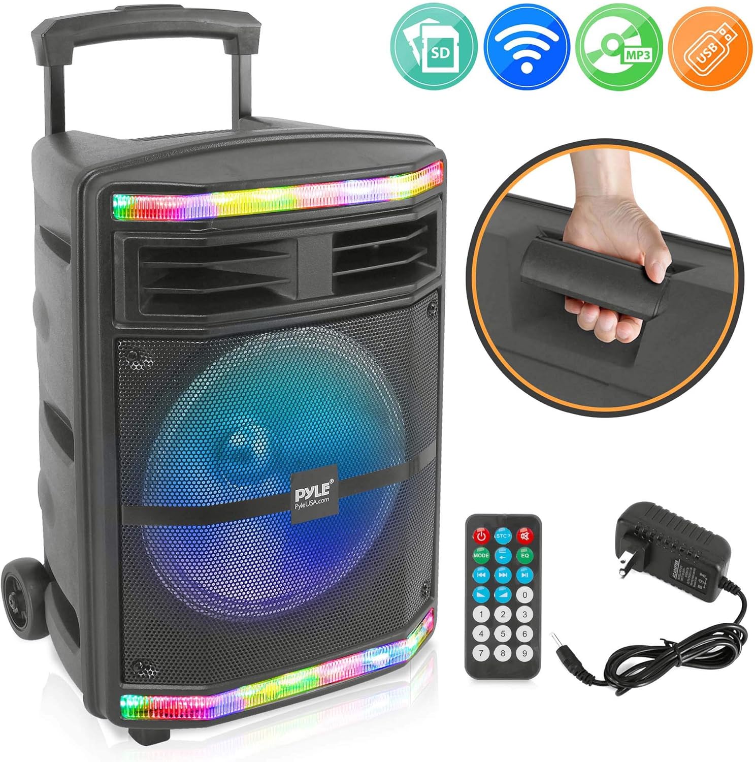 Portable Bluetooth PA Speaker System 600W Bluetooth