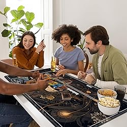 Playmat with Zones for MTG Magic The Gathering, 24