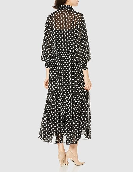 Amazon リリーブラウン ボウタイボリュームワンピース Lwfo1141 レディース Blk 日本 F Free サイズ ワンピース チュニック 通販