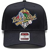 Back to Back Baseball 2025 World & League Champions Embroidered Patch Hat | Los Angeles LA Merch | Snapback for Men & Women