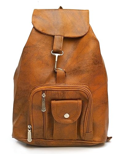 RAPID COSTORE Girls Backpack Shoulder Bag (Tan)
