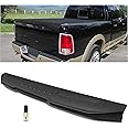 HECASA Air Design Tailgate Spoiler Compatible with 2009-2021 Dodge Ram Classic 1500 2500 3500 Replacement for #CH06A16 Black Cap Molding Top Protector