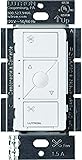 Lutron PD-FSQN-WH Caseta Wireless Smart Fan Speed Control, White
