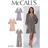 McCall's M7969 Women's Dresses Sewing Pattern, Sizes L-XXL