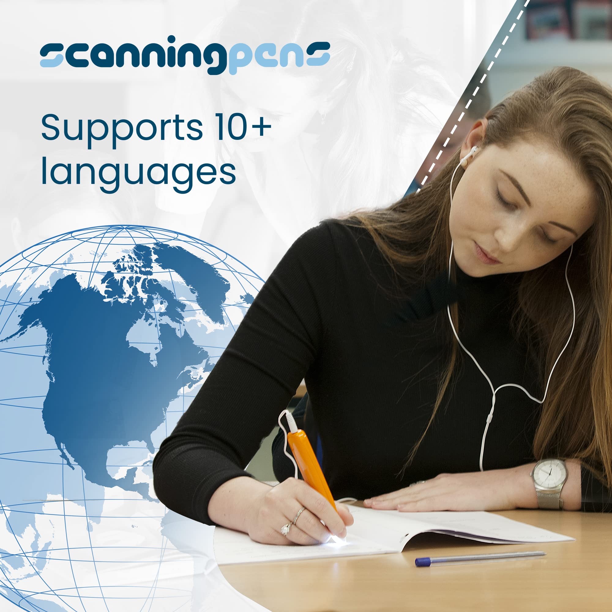 C-Pen Text to Speech Exam Reader 2 - OCR Text to Speech Scanning Device for Tests, Reading & Literacy | 10+ Languages | Assistive Tool for Dyslexia & Learning Differences for Tests | Windows & Mac