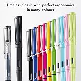 LAMY Safari Aquasky Fountain Pen EF Nib Ergonomic Grip Blue Cartridge Included view 7