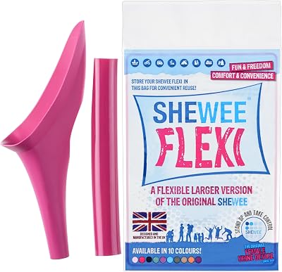 SHEWEE Flexi The Original Female Urinal Pink Reusable Portable UK Made