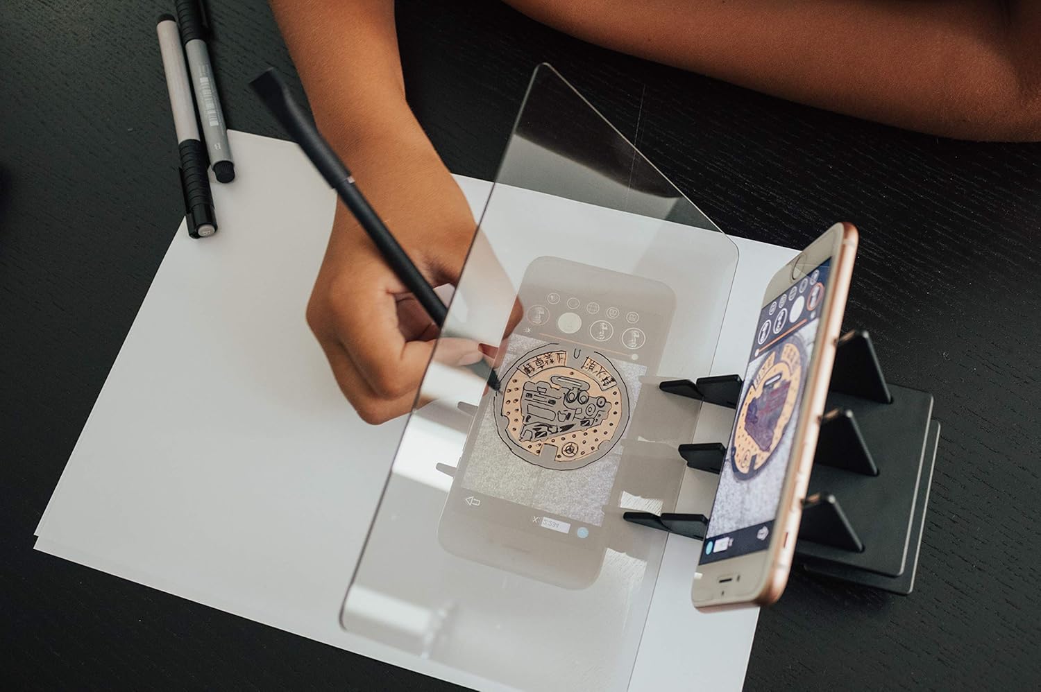 Etchr Mirror Optical Image Drawing Board I Optical Art Projector For Tracing And Sketch Tool For