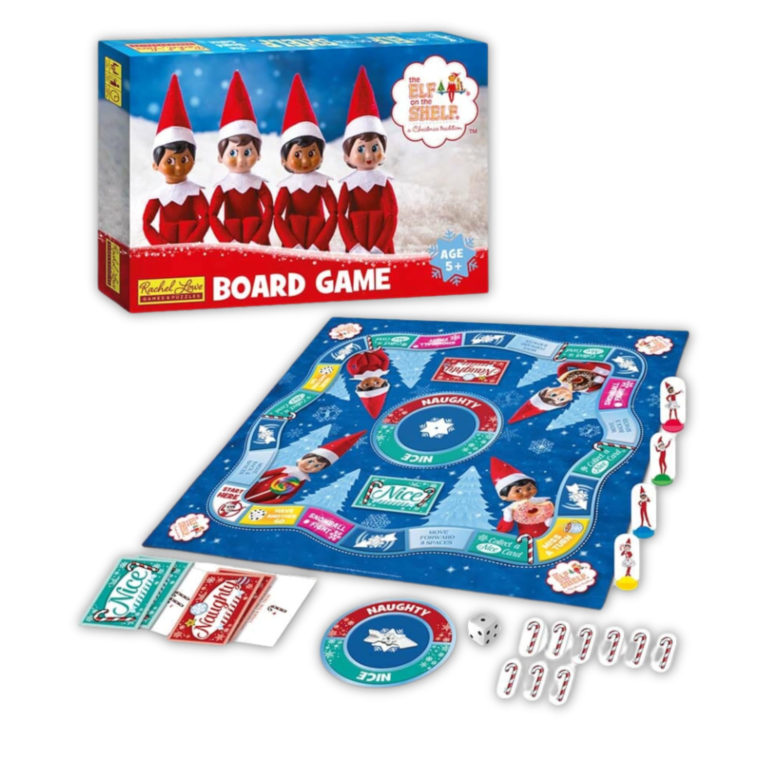 Elf on the Shelf Games and Puzzles (Board Game)