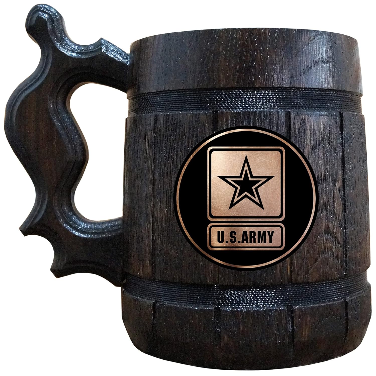 US Army Beer Mug, Military Beer Stein, Beer Tankard for Him