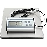 Smart Weigh Digital Heavy Duty Shipping and Postal Scale with Durable Stainless Steel Large Platform, 440 lbs Capacity x 6 oz Readability , UPS USPS Post Office Postal Scale and Luggage Scale
