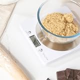 Salter White Disc Digital Kitchen Scale 5kg Add & Weigh Aquatronic view 6