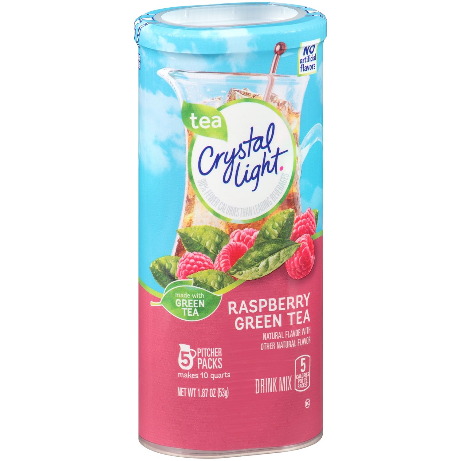 Raspberry Green Tea Crystal Light Raspberry