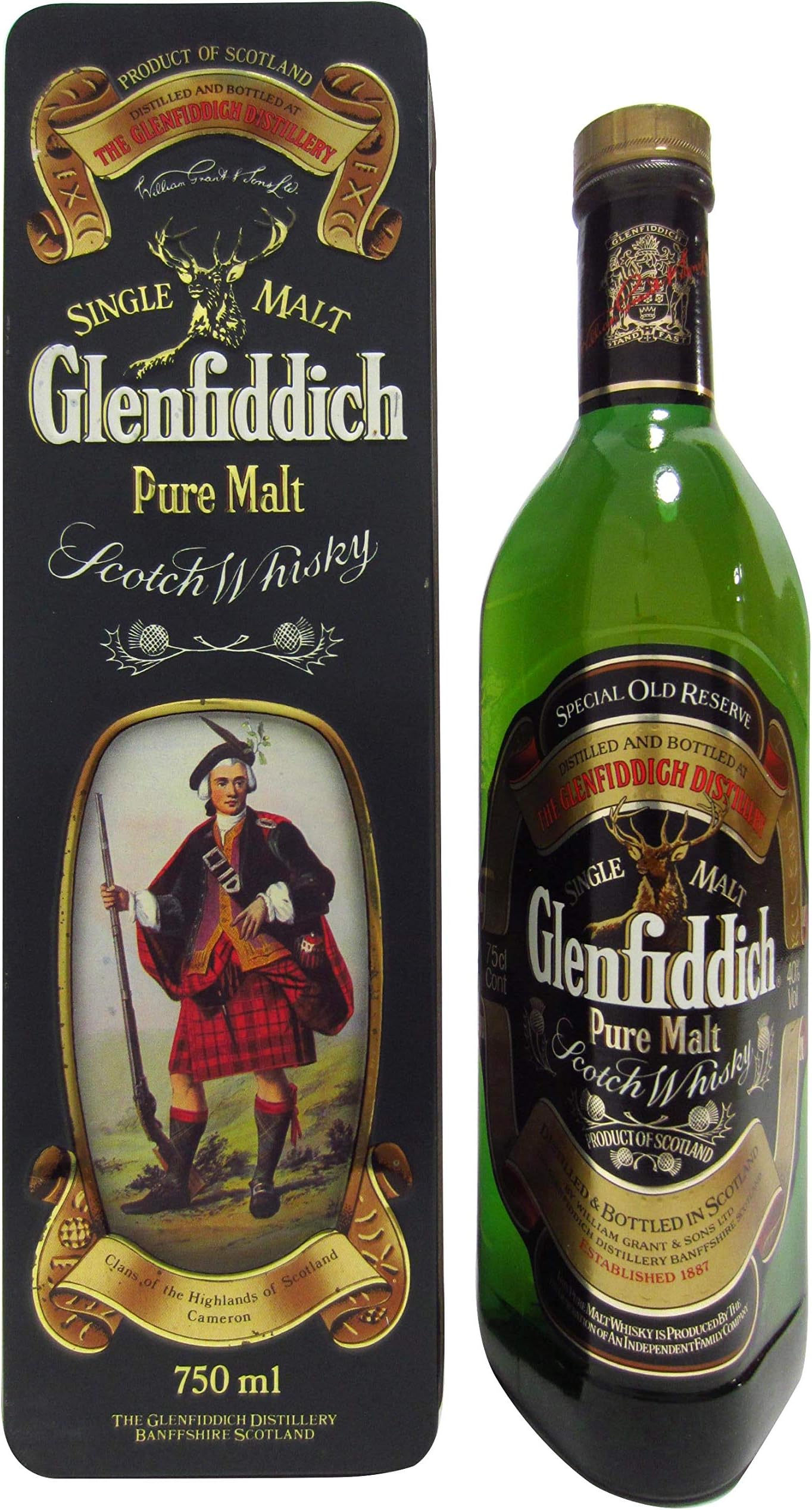 Glenfiddich - Clans of The Highlands - Clan Cameron - 12 year old Whisky