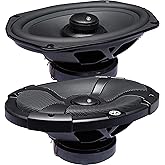 PowerBass XL-692SS - 6x9 Coaxial Powersports/Marine Speakers - Pair