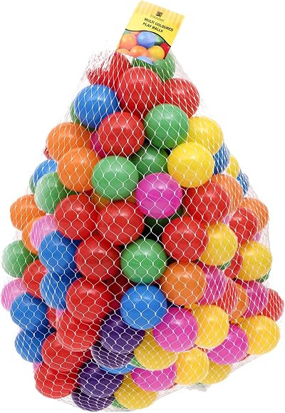 Straame Playballs Soft Pit Balls Multicolor 300pcs Crush Proof 5.5cm