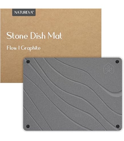 GOTOTOP Tapis De Drainage De Vaisselle De Cuisine Tapis De Séchage De