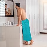 Utopia Towels Premium Jumbo Bath Sheet 90x180 cm Turquoise 8 Pack view 3