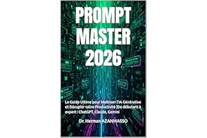 PROMPT MASTER 2026: Le Guide Ultime pour Maîtriser l'IA Générative et Décupler votre Productivité |De débutant à expert : Cha