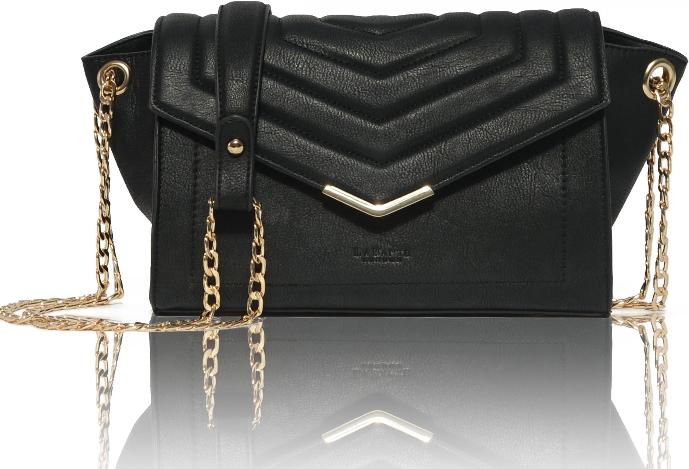 LaBante London - 'Kensington' - Cross Body Bag for Women | Handbag Small Bag | Over Shoulder Bags for Women PU Vegan Leather