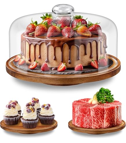 Amazon.com: LSA LW07 Lotta Cake/Cheese Dome & Ash Base Ø9.75in