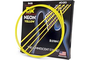 DR Strings HI-DEF NEON Bass Guitar Strings (NYB5-40)