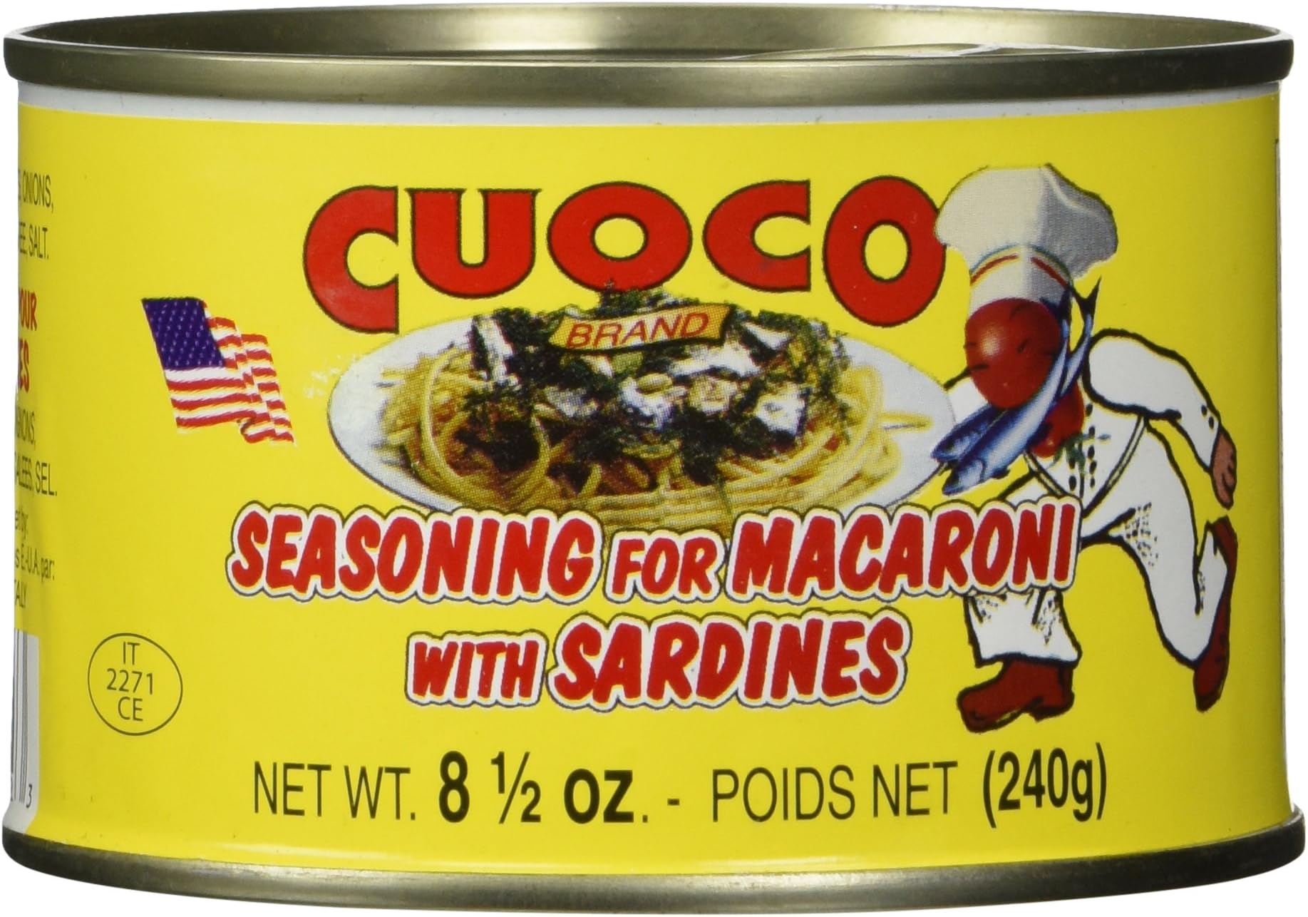 Seasoning for Macoroni with Sardines, 8.5oz, (Condimento Per Pasta Con Sarde)