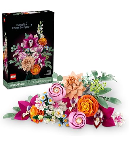【未開封】FLOWERS　CAPSULE Amazon.com: Blue Flowers Moon Building Blocks Set 934 Pcs