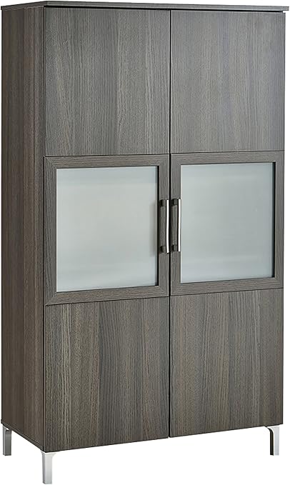 Demeyere 2 Door Storage Cabinet Chic Vulcano Oak 80x39 6x140 Cm Amazon Co Uk Kitchen Home