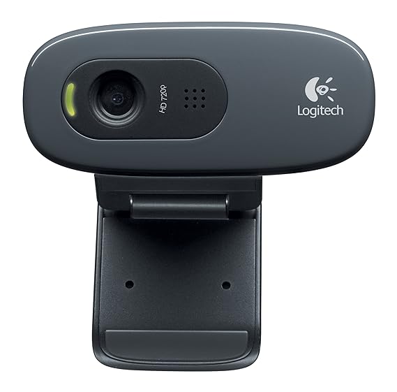 Logitech C270 Webcam (720p Videoqualität) schwarz