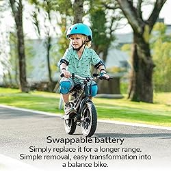 iSintek 2-in-1 Electric Bike for Kids Ages