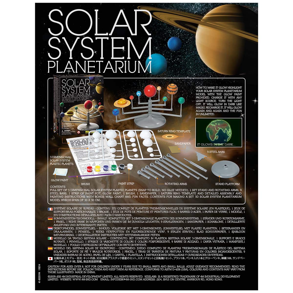 Mua 4M Solar System Planetarium - DIY Glow In The Dark Astronomy Planet ...