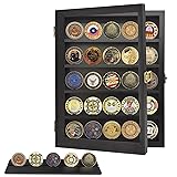 hismocal Military Challenge Coin Display